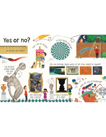 Lift the Flap Questions and Answers about Art