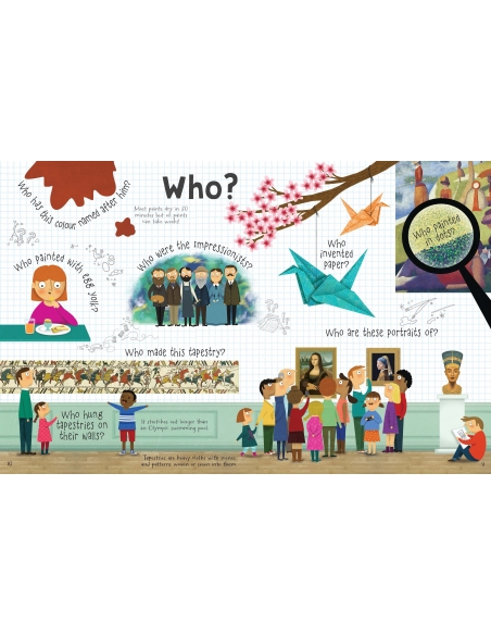 Lift the Flap Questions and Answers about Art