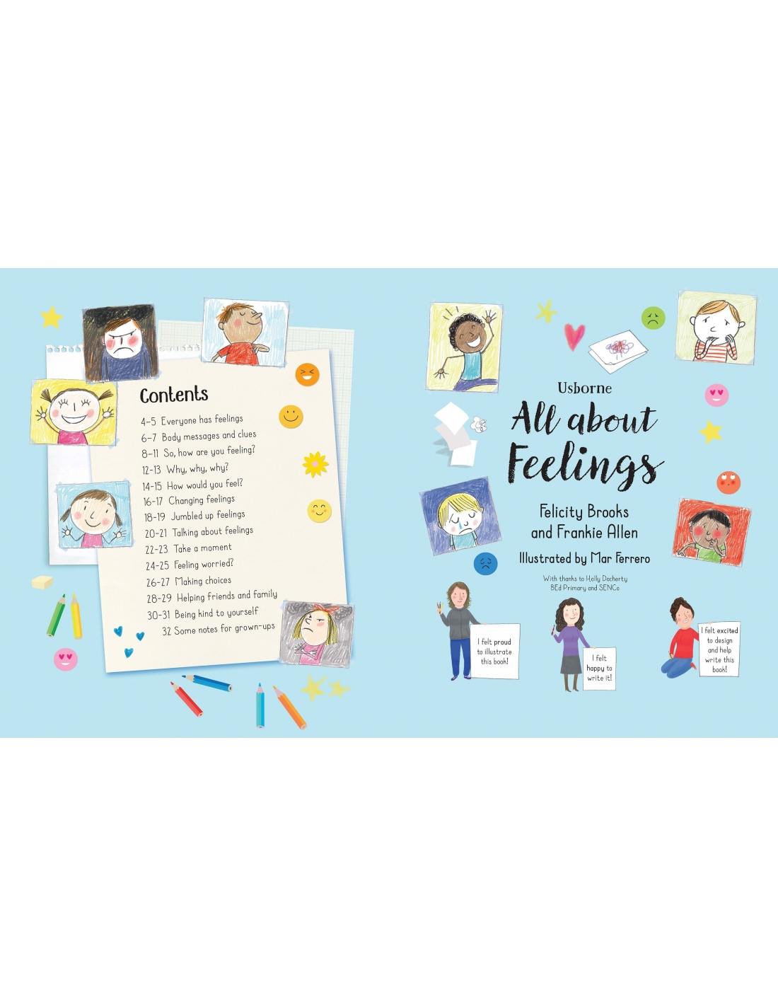 All About Feelings: Brooks, Felicity: 9781474937115: Books 