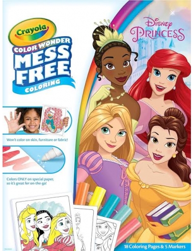 Color Wonder Disney Princess Mess Free Colouring