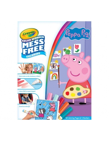 Color Wonder Peppa Pig Mess Free Colouring