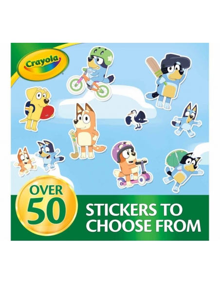 Bluey Color and Sticker Activity Set with Markers